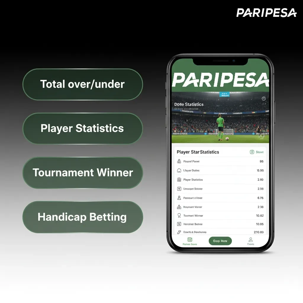Paripesa iOS bet types: Single, Accumulator, System, Handicap, Over/Under; mix markets to match risk and bankroll.