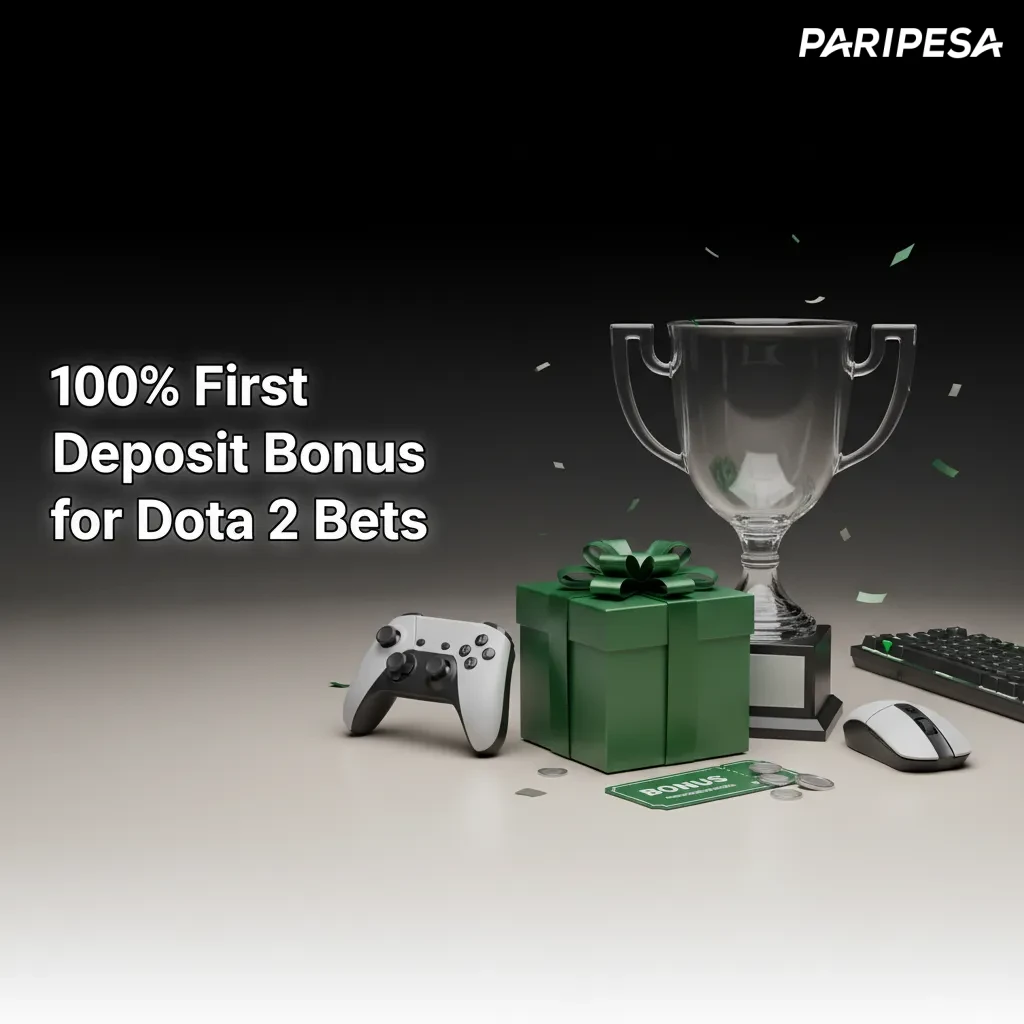 Paripesa Philippines promo: 100% first deposit bonus for Dota 2 bets. Deposit in PHP; terms apply.