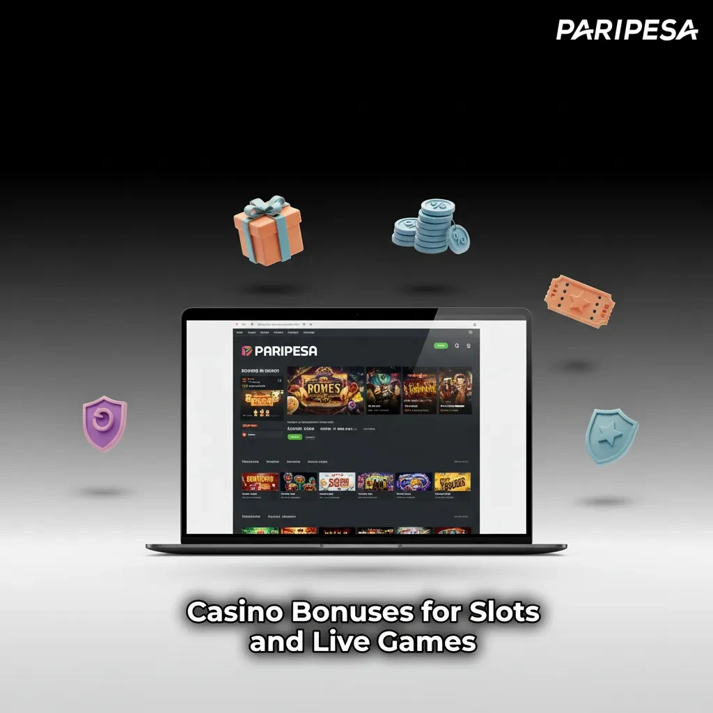 Casino bonuses for slots and live games: weekly reload, Drops & Wins, cashback, live rebate, slot leaderboards.