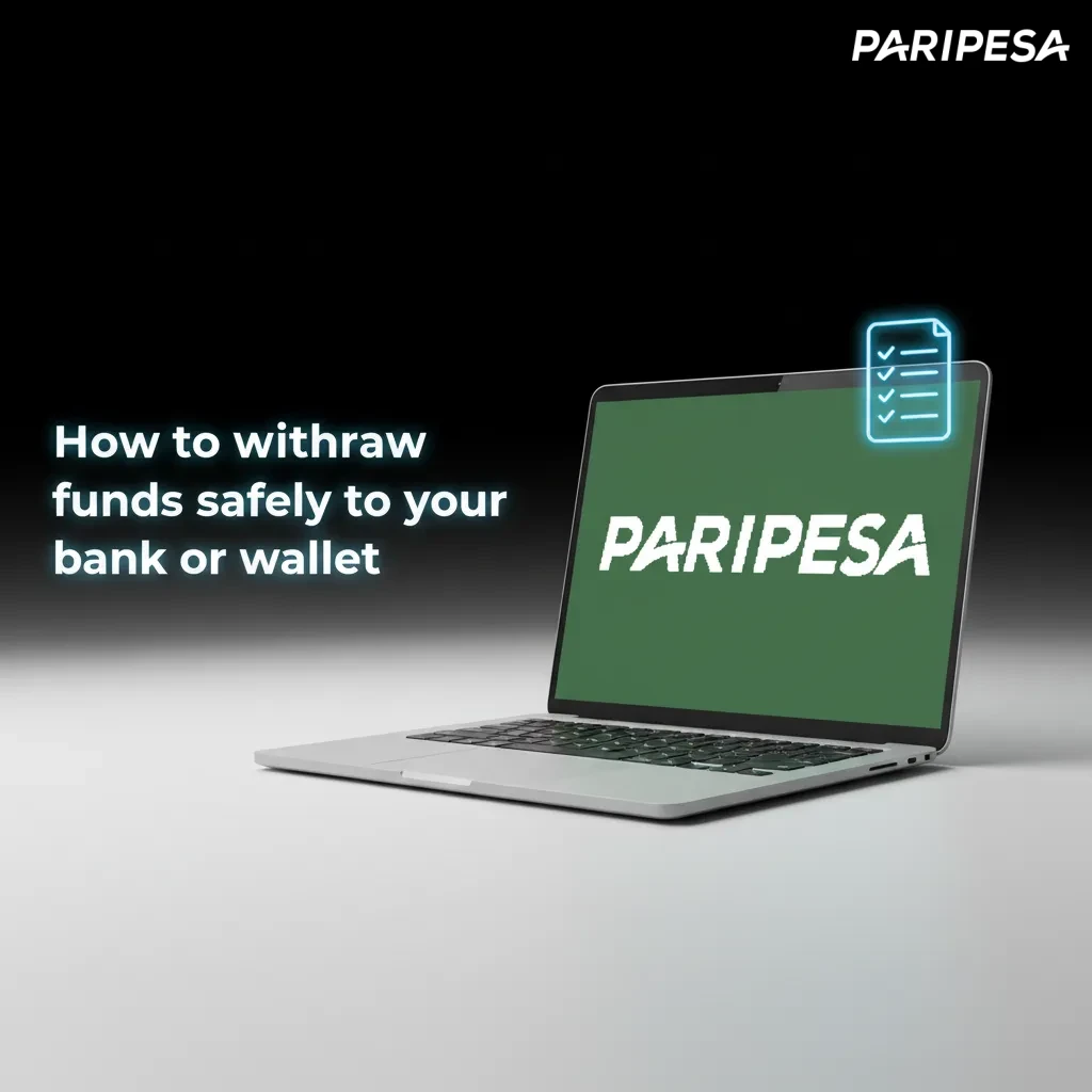 Step-by-step guide to withdraw funds to bank, e-wallet, card or crypto in the Philippines on Paripesa; verify, track status.