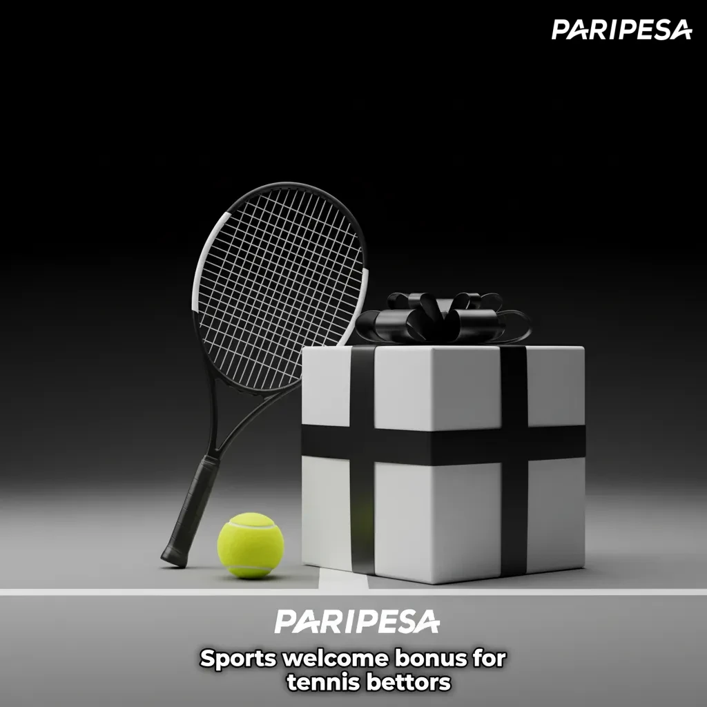 Paripesa sports welcome bonus for tennis bettors: first deposit match, tennis bets count; see promo T&Cs Philippines.