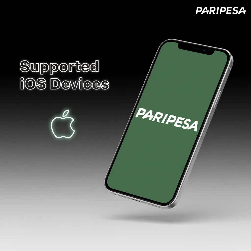 Supported iOS devices: iPhone 8-15, iPad 6th gen+, iPad Pro, iPad mini 5th gen, iPod touch 7th; iOS 12+.