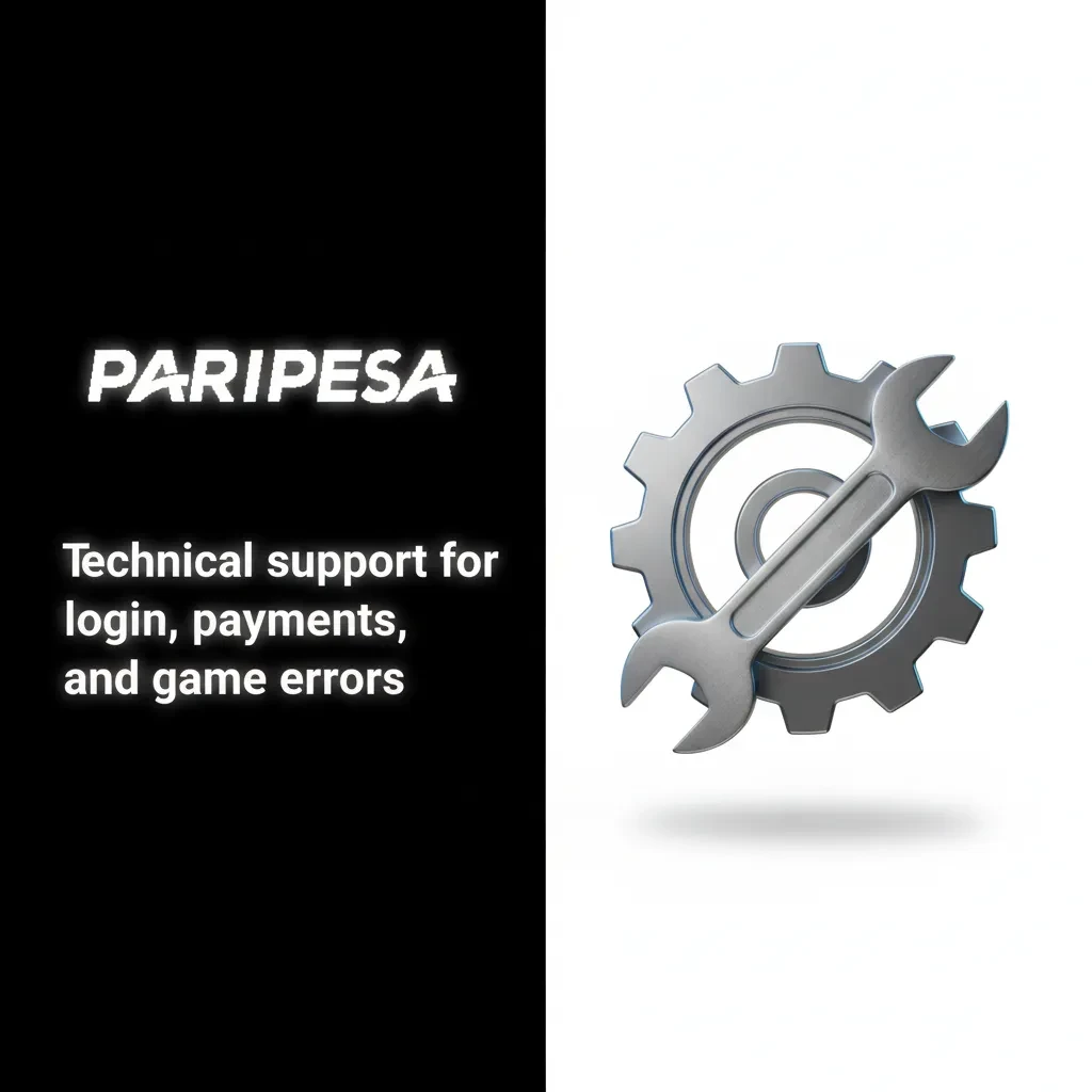 Paripesa technical support: help with login, game crashes, and payment issues via chat, email, or phone.