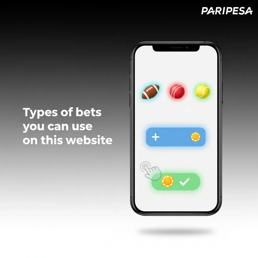 Infographic showing bet types: Single, Express/Accumulator, and System, explaining risk, returns, and win requirements.