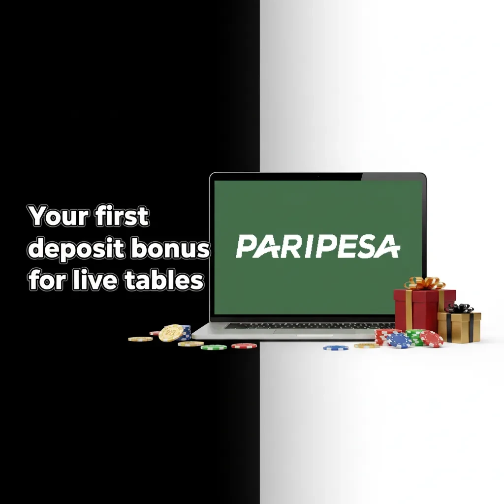 Promo banner: 100% first deposit bonus for live casino tables in the Philippines. Peso match. T&Cs apply.
