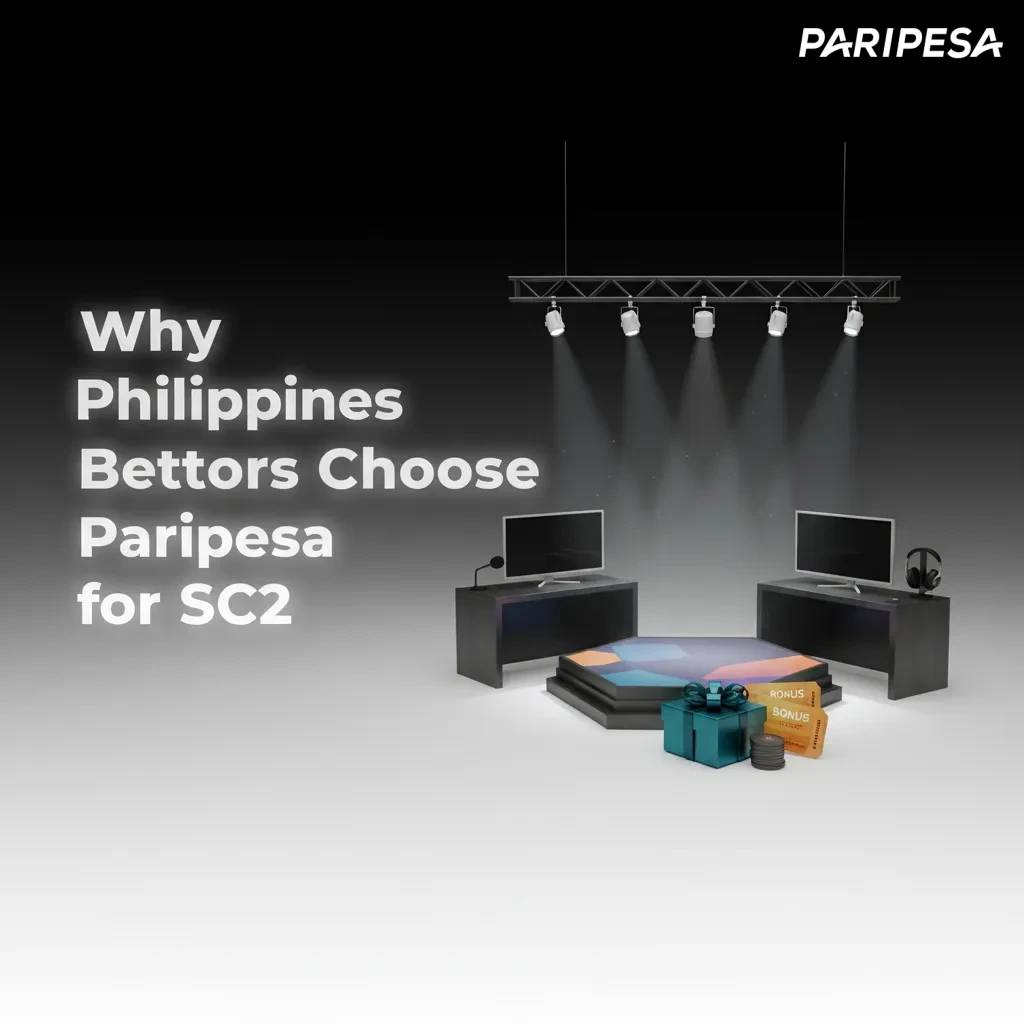 Paripesa SC2 betting promo for Philippines: 100% bonus, GCash/Maya payments, 24/7 English support, mobile live odds.