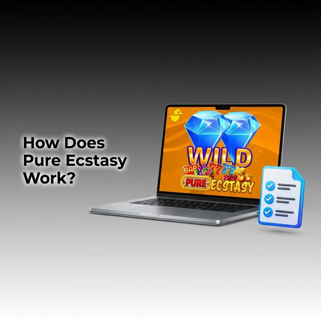 Player watches rising multiplier in Pure Ecstasy crash game, deciding when to cash out before it crashes