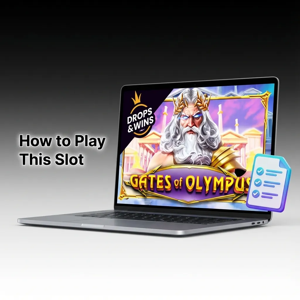 Gates of Olympus 6x5 slot grid showing cascading symbols and Zeus multiplier feature with colorful Greek mythology theme