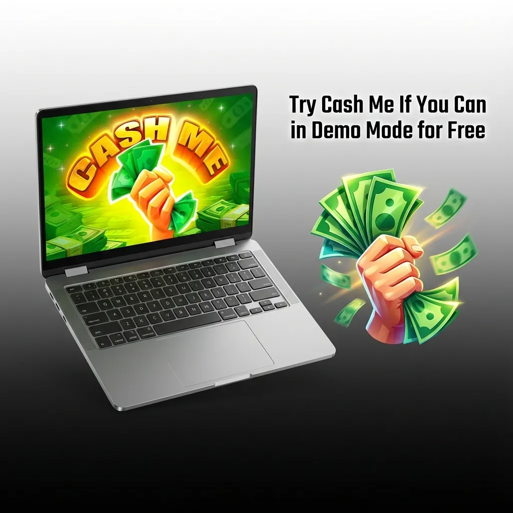 Players testing Cash Me If You Can game in demo mode with virtual credits on Paripesa platform