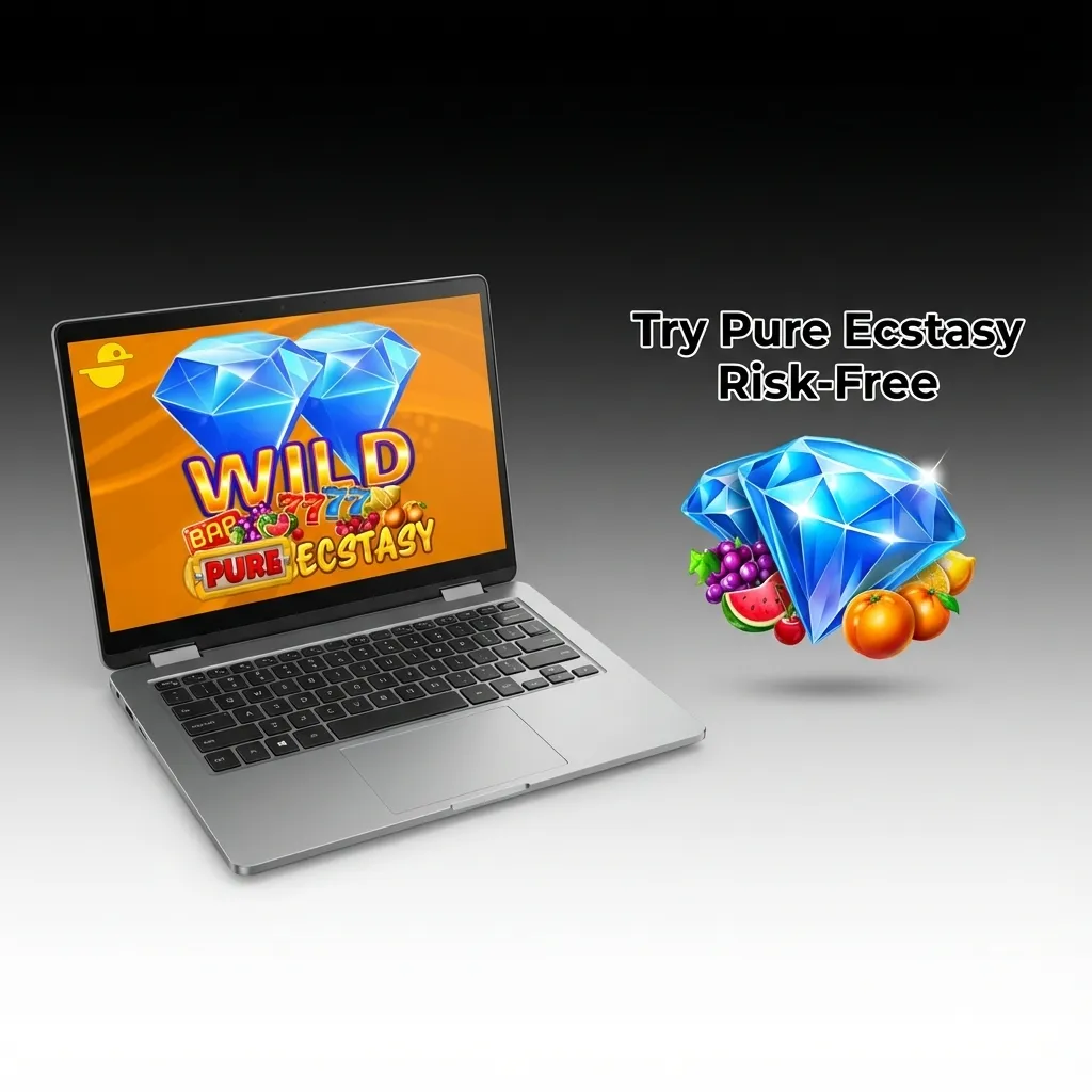 Paripesa demo mode interface showing virtual credits for risk-free Pure Ecstasy gameplay practice